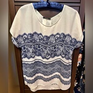 41 Hawthorne Stitch Fix Top • Large